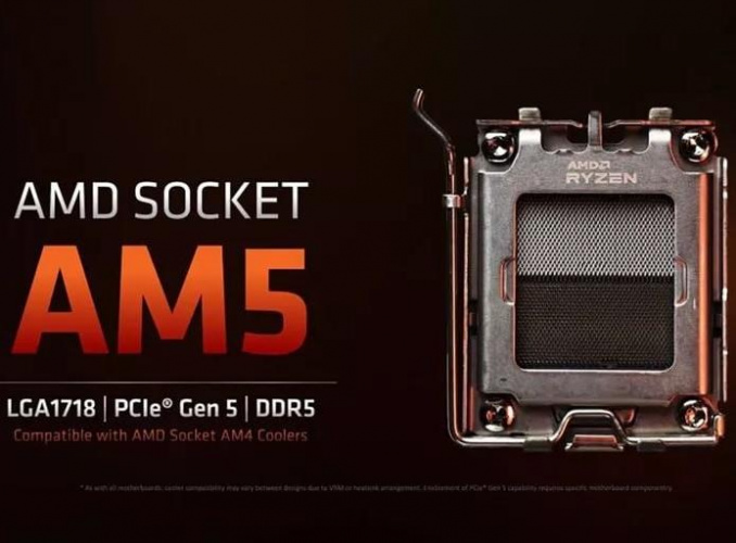 سوکت AM۵ پردازندههای Ryzen ۷۰۰۰ تنها از حافظههای DDR۵ پشتیبانی خواهد کرد