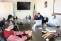 جلسه هماهنگی و بررسی مشکلات اتوماسیون اداری، سالن جلسات مرکز بهداشت استان مرکزی، ۵ دی ماه