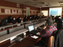 جلسه پایش شاخص های بهداشتی شهرستان آشتیان، سالن جلسات مرکز بهداشت، ۱۷ بهمن ماه