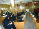 جلسه آموزشی اخلاق بازرسی - بهداشت حرفه ای، سالن جلسات مرکز بهداشت استان مرکزی، ۲۱ تیر ماه
