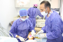 استقرار کلینیک سیار دندانپزشکی در مرکز خدمات جامع سلامت روستای وفس شهرستان کمیجان