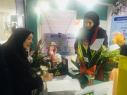 بازدید معاون فنی ، مدیر گروه گسترش شبکه و رییس گروه سلامت محیط معاونت بهداشتی اراک از غرفه دخانیات