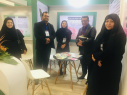 بازدید از غرفه اداره کودکان وزارت بهداشت درمان و آموزش پزشکی