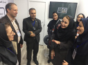 بازدید رییس گروه روانی اجتماعی و اعتیاد مرکز  بهداشت استان مرکزی  از غرفه اداره روانی اجتماعی و اعتیاد وزارت بهداشت