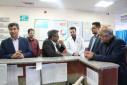 بازدید سرپرست معاونت بهداشتی از بخش اورژانس بیمارستان مهر خنداب
