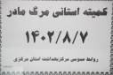 کمیته استانی مرگ مادر برگزار شد.