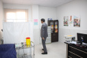 بازدید معاون اجرایی مرکز بهداشت استان مرکزی از پروژه آماده بهره برداری مرکز خدمات جامع سلامت روستایی دهچال