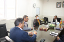 نشست سرپرست معاونت بهداشتی با مدیریت منابع، سالن جلسات مرکز بهداشت استان مرکزی، ۲۴ آبان ماه
