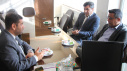 دیدار معاون بهداشتی دانشگاه علوم پزشکی اراک با رئیس شبکه بهداشت شهرستان محلات