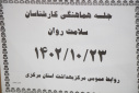 کمیته هماهنگی برنامه های سلامت روان، اجتماعی و اعتیاد برگزار شد