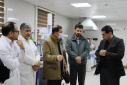 بازدید رئیس دانشگاه علوم پزشکی اراک از آزمایشگاه مرجع سلامت محیط و کار معاونت بهداشتی