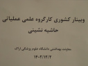 وبینار کشوری کارگروه علمی عملیاتی حاشیه نشینی