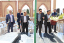 مراسم غبار روبی گلزار شهدای گمنام دانشگاه همزمان با آغاز هفته سلامت + فیلم
