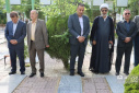 آیین گلباران گلزار مطهر شهدای اراک به مناسبت هفته سلامت برگزار شد