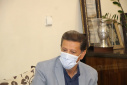 دیدار صمیمی رئیس دانشگاه علوم پزشکی اراک با پیشکسوت حوزه بهداشت به مناسبت میلاد امام رضا (ع)