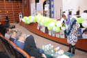 گزارش تصویری/ مراسم گرامیداشت هفته ملی جمعیت با حضور معاون بهداشت، معاون فرهنگی دانشگاه علوم پزشکی، رئیس نظام پزشکی، مدیر کل خانواده و امور بانوان استانداری مرکزی و جمعی از مسئولین