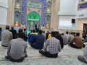 برگزاری میز خدمت حوزه بهداشت و درمان به مناسبت هفته دولت در مسجد النبی کوی کوثر