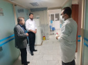 بازدید معاون بهداشتی دانشگاه از ستاد و مراکز بهداشتی تفرش؛ تبریک سال نو و نظارت میدانی