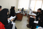 جلسه بررسی الگوی مصرف مواد غذایی ، مرکز بهداشت استان مرکزی ، ۲۹ دی ماه
