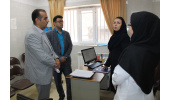 بازدید از مرکز خدمات جامع سلامت شهری حسینی ، ۲۳ تیر ماه