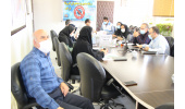 وبینار ارائه گزارش عملکرد کووید ۱۹ با شهرستان ها، سالن جلسات مرکز بهداشت استان مرکزی، ۲۱ مرداد ماه
