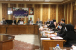 جلسه پایش شاخص های بهداشتی مرکز بهداشت شهرستان اراک، سالن جلسات مرکز بهداشت، ۷ اسفند ماه