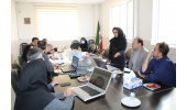 جلسه هماهنگی شروع برنامه پزشکی خانواده در شهرستان دلیجان، سالن جلسات مرکز بهداشت استان مرکزی، ۲۰ اردیبهشت ماه