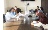 جلسه هماهنگی سلامت نگار ، سالن جلسات مرکز بهداشت استان مرکزی، ۱۴ آبان ماه