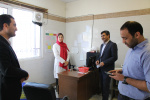 بازدید سرزده معاون اجرایی مرکز بهداشت استان مرکزی از مرکز خدمات جامع سلامت شهری مهاجران